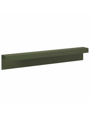 Profilo di copertura per giardino 10 pz 100 x 10 x 15 cm