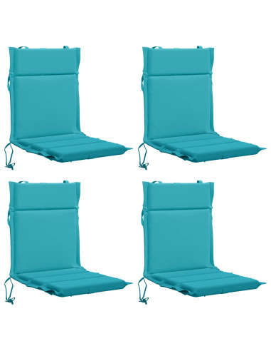 Cuscini per Sedia Alta in 4 Pezzi GEMERT 4 pcs 100% Poliestere