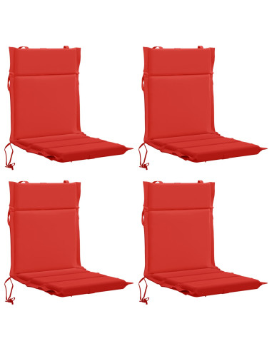 Cuscini per Sedia Alta in 4 Pezzi GEMERT 4 pcs 100% Poliestere