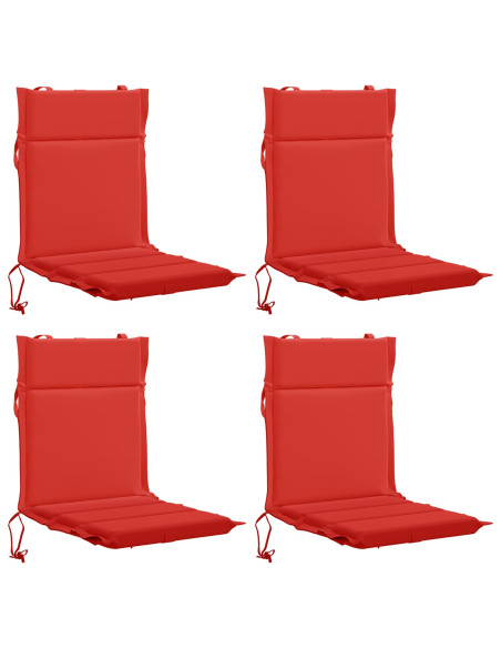 Cuscini per Sedia Alta in 4 Pezzi GEMERT 4 pcs 100% Poliestere