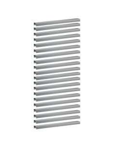 Profilo di copertura per giardino 20 pz 100 x 10 x 5 cm 2