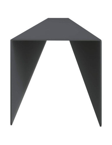 Profilo di copertura per giardino 2 pz 100 x 5 x 5 cm Acciaio
