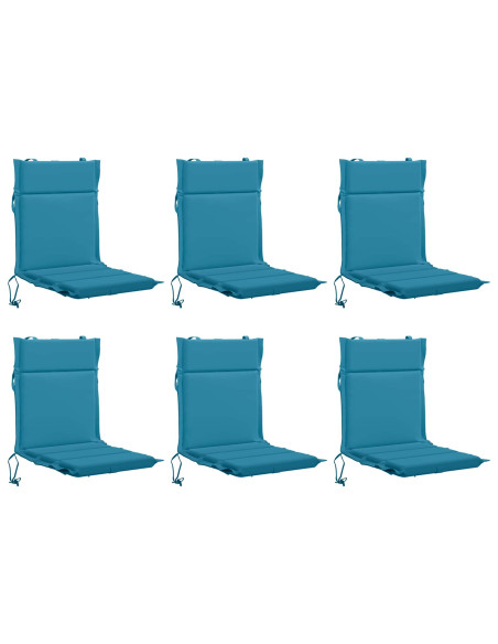 Cuscini per Sedia Alta in 6 Pezzi GEMERT 6 pcs 100% Poliestere
