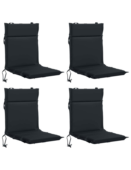 Cuscini per Sedia Alta in 4 Pezzi GEMERT 4 pcs 100% Poliestere