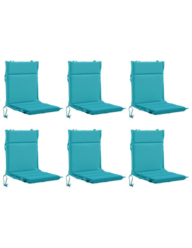 Cuscini per Sedia Alta in 6 Pezzi GEMERT 6 pcs 100% Poliestere