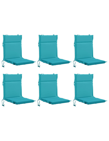 Cuscini per Sedia Alta in 6 Pezzi GEMERT 6 pcs 100% Poliestere
