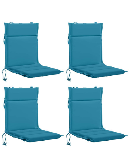 Cuscini per Sedia Alta in 4 Pezzi GEMERT 4 pcs 100% Poliestere