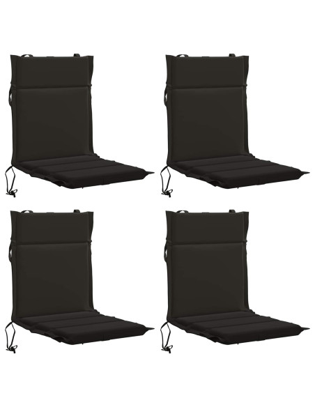 Cuscini per Sedia Alta in 4 Pezzi GEMERT 4 pcs 100% Poliestere