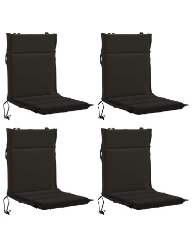 Cuscini per Sedia Alta in 4 Pezzi GEMERT 4 pcs 100% Poliestere