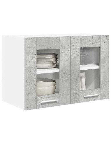 Armadio pensile Grigio cemento 60 x 31 x 40 cm