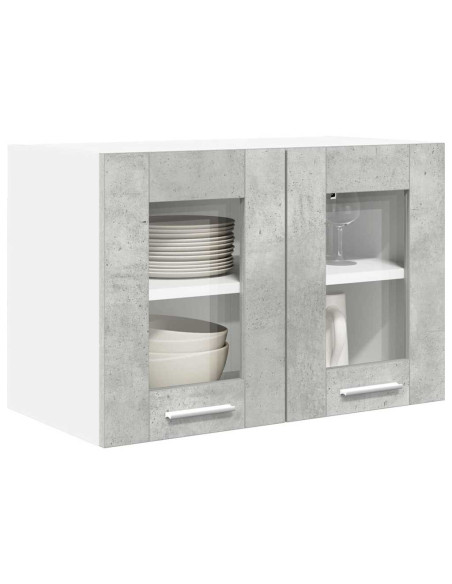 Armadio pensile Grigio cemento 60 x 31 x 40 cm