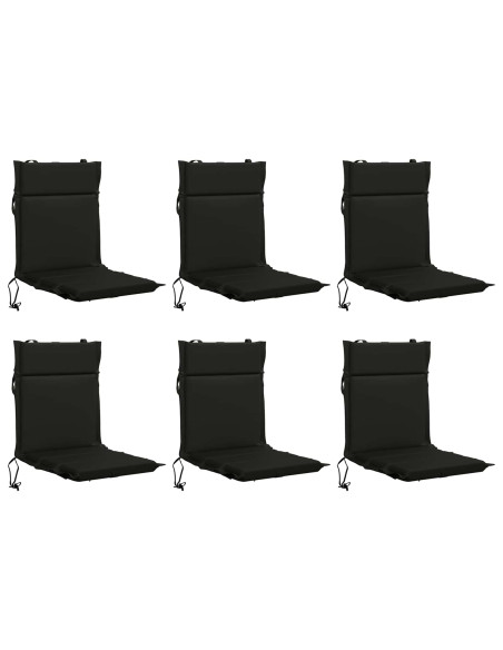Cuscini per Sedia Alta in 6 Pezzi GEMERT 6 pcs 100% Poliestere