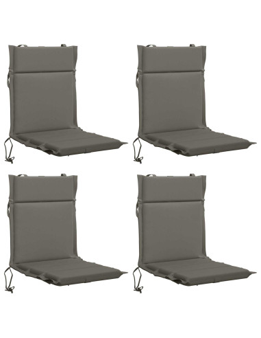 Cuscini per Sedia Alta in 4 Pezzi GEMERT 4 pcs 100% Poliestere