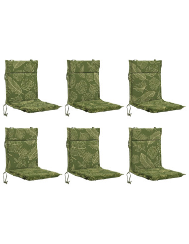 Cuscini per Sedia Alta in 6 Pezzi GEMERT 6 pcs 100% Poliestere