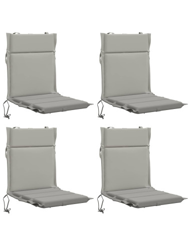 Cuscini per Sedia Alta in 4 Pezzi GEMERT 4 pcs 100% Poliestere
