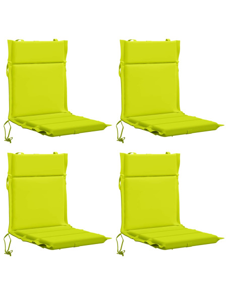 Cuscini per Sedia Alta in 4 Pezzi GEMERT 4 pcs 100% Poliestere