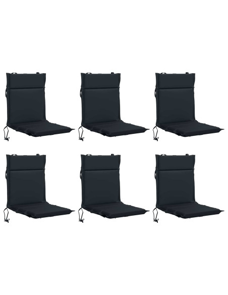 Cuscini per Sedia Alta in 6 Pezzi GEMERT 6 pcs 100% Poliestere
