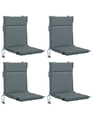 Cuscini per Sedia Alta in 4 Pezzi GEMERT 4 pcs 100% Poliestere