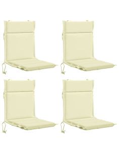 Cuscini per Sedia Alta in 4 Pezzi GEMERT 4 pcs 100% Poliestere 2