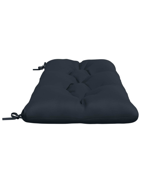 Cuscini per Panchina a 2 Pezzi VIANEN 100% Poliestere Blu Scuro