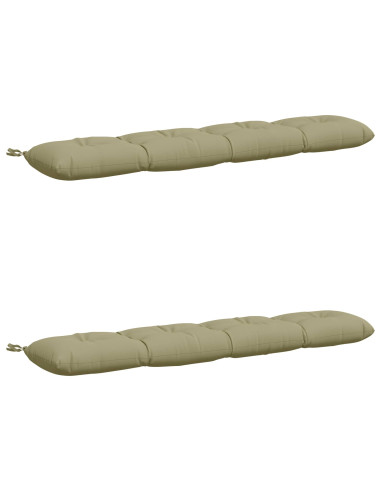 Cuscini per Panchina a 2 Pezzi VIANEN 100% Poliestere