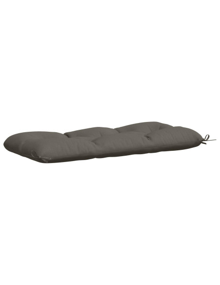 Cuscini per Panchina a 2 Pezzi VIANEN 100% Poliestere Grigio