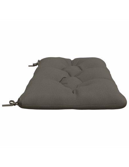 Cuscini per Panchina a 2 Pezzi VIANEN 100% Poliestere Grigio