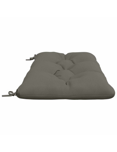 Cuscini per Panchina a 2 Pezzi VIANEN 100% Poliestere Grigio