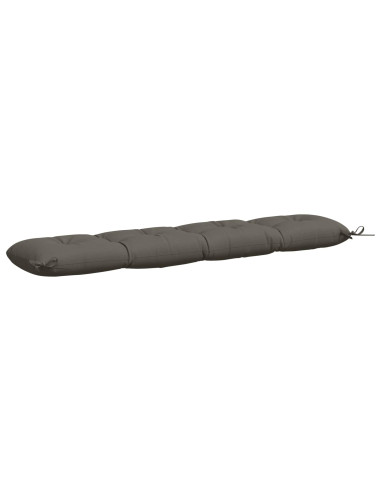 Cuscini per Panchina a 2 Pezzi VIANEN 100% Poliestere Grigio