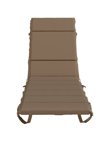 Cuscino per Lettino GEMERT 100% Poliestere Tortora