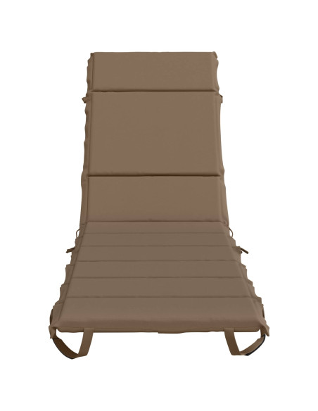 Cuscino per Lettino GEMERT 100% Poliestere Tortora