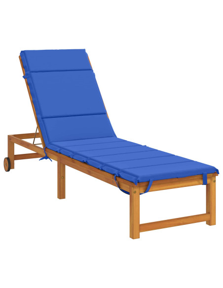 Cuscino per Lettino GEMERT 100% Poliestere Blu Reale