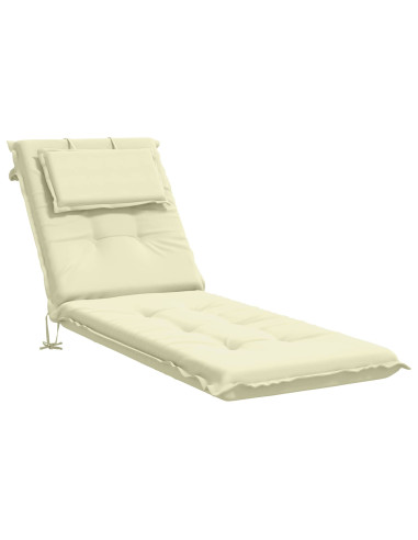 Cuscino per Lettino GEMERT 100% Poliestere Crema