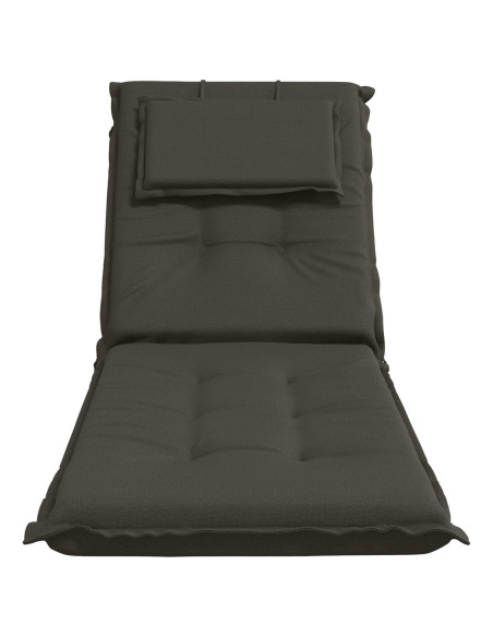Cuscino per Lettino GEMERT 100% Poliestere Antracite