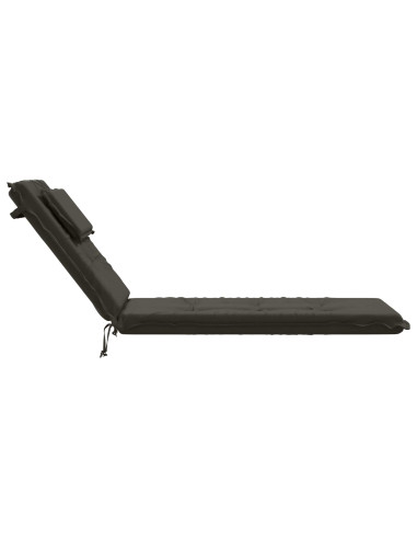 Cuscino per Lettino GEMERT 100% Poliestere Antracite
