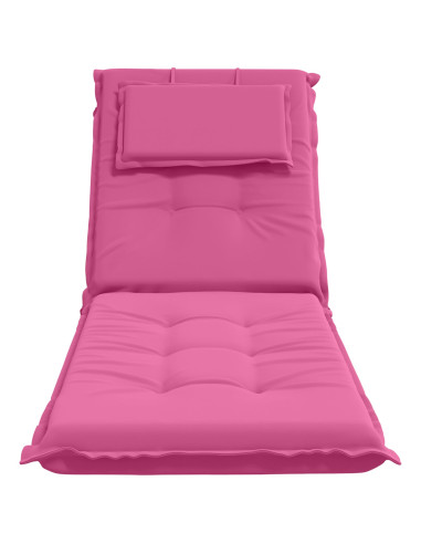 Cuscino per Lettino GEMERT 100% Poliestere Rosa 190 x 50 x 9 cm