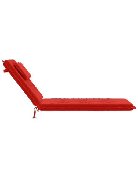 Cuscino per Lettino GEMERT 100% Poliestere Rosso
