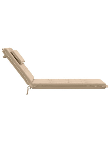 Cuscino per Lettino GEMERT 100% Poliestere Crema