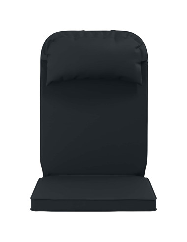 Cuscino per Lounger Sole 100% Poliestere Blu Scuro