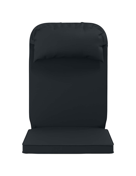 Cuscino per Lounger Sole 100% Poliestere Blu Scuro