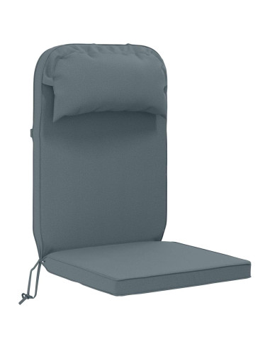 Cuscino per Lounger Sole 100% Poliestere Blu 55 x 124 x 5 cm