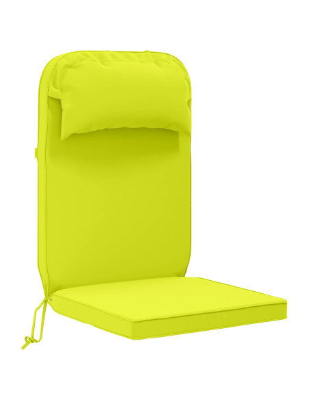 Cuscino per Lounger Sole 100% Poliestere Verde brillante.