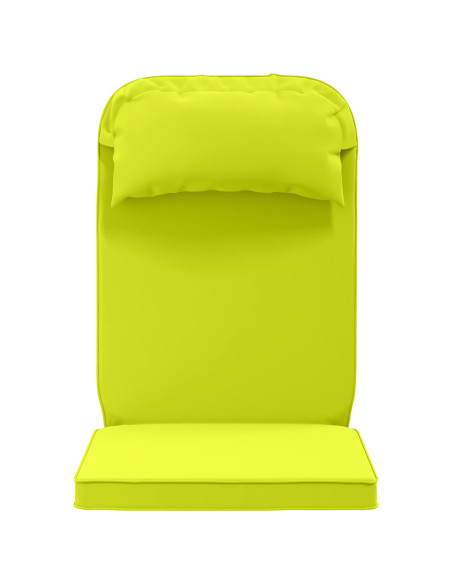 Cuscino per Lounger Sole 100% Poliestere Verde brillante.