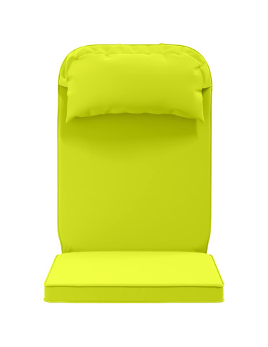 Cuscino per Lounger Sole 100% Poliestere Verde brillante.
