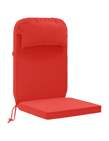 Cuscino per Lounger Sole 100% Poliestere Rosso 55 x 124 x 5 cm