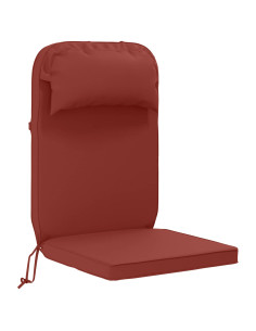Cuscino per Lounger Sole 100% Poliestere Rosso 55 x 124 x 5 cm 2