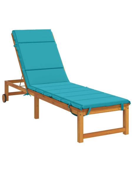 Cuscino per Lettino GEMERT 100% Poliestere Turchese