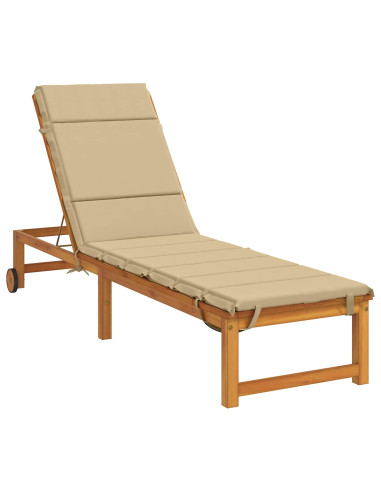 Cuscino per Lettino GEMERT 100% Poliestere Beige