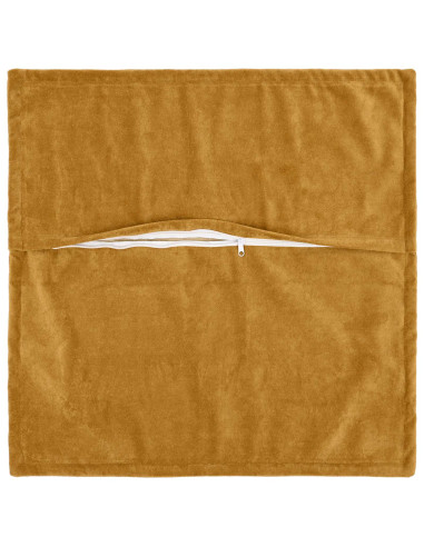 Cuscino con cuscino HOUTEN 2 pz Giallo Fleece in microfibra