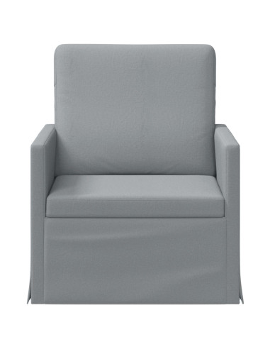 Poltrona Grigio Chiaro 70 x 81 x 82 cm Tessuto